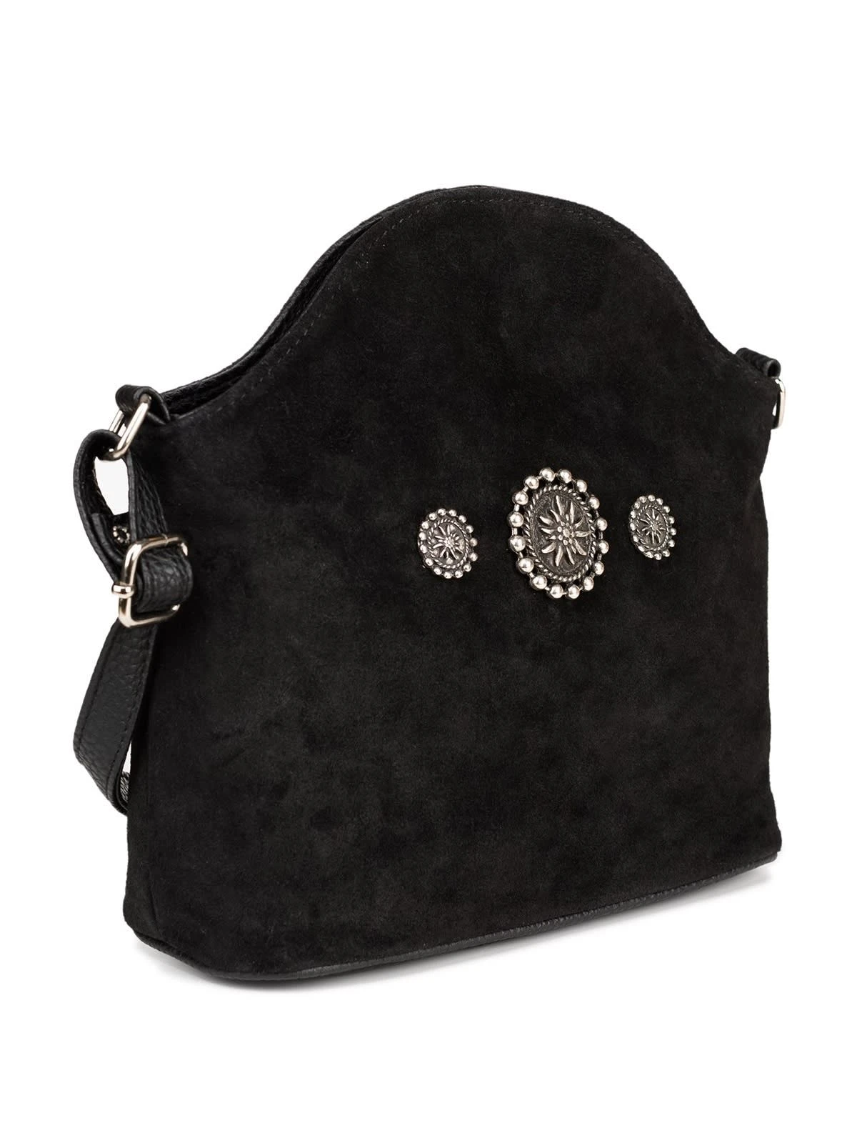 Trachten Dirndltasche TA30910 Edelweiss, Schwarz 2 Trachten Dirndltasche TA30910 Edelweiss, Schwarz – Bild 2