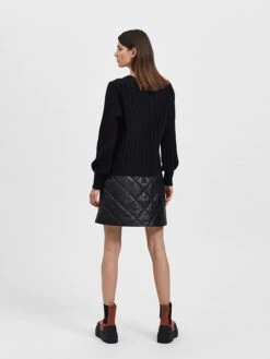 Selected Femme Cardigan In Schwarz 8 Selected Femme Cardigan In Schwarz -Modebe Kleidungs Geschäft selected femme cardigan in schwarz 2