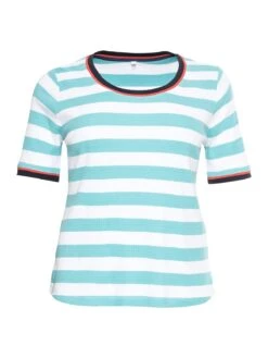 Sheego Shirt In Aqua