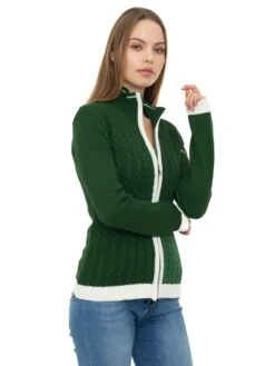 Sweatjacke "Scottie" In Dunkelgrün 6 Sweatjacke "Scottie" In Dunkelgrün -Modebe Kleidungs Geschäft sir raymond tailor sweatjacke scottie in dunkelgrun 2