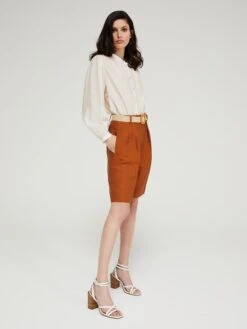 Sisley Bluse In Creme -Modebe Kleidungs Geschäft sisley bluse in creme 5