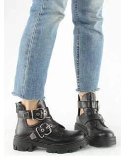 Ankle-Boots In Schwarz -Modebe Kleidungs Geschäft sixth sens ankle boots in schwarz 5