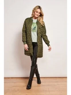 Steppmantel In Khaki