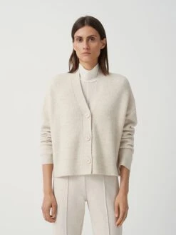 Someday Cardigan "Tanshi" In Creme