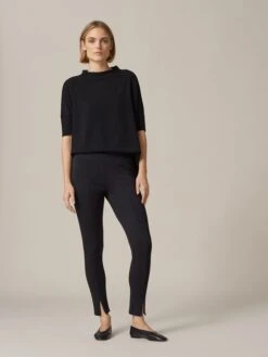 Someday Hose "Culesi" In Schwarz -Modebe Kleidungs Geschäft someday hose culesi in schwarz 5