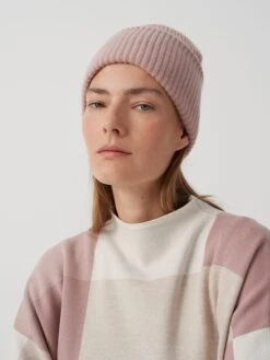 Someday Wollmütze "Berta" In Rosa -Modebe Kleidungs Geschäft someday wollmutze berta in rosa 2
