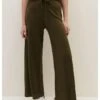 Stefanel Hose In Khaki
