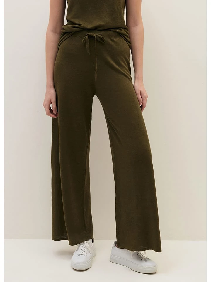 Stefanel Hose In Khaki 1 Stefanel Hose In Khaki