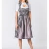 Dirndl "Willow" In Grau/ Mauve
