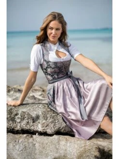 Dirndl "Willow" In Grau/ Mauve 13 Dirndl "Willow" In Grau/ Mauve -Modebe Kleidungs Geschäft stockerpoint dirndl willow in grau mauve 6