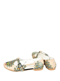 Ballerinas In Beige/ Bunt -Modebe Kleidungs Geschäft streetfly ballerinas in beige bunt 3