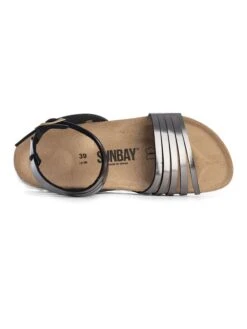 Sandalen "Dawi" In Silber -Modebe Kleidungs Geschäft sunbay sandalen dawi in silber 3