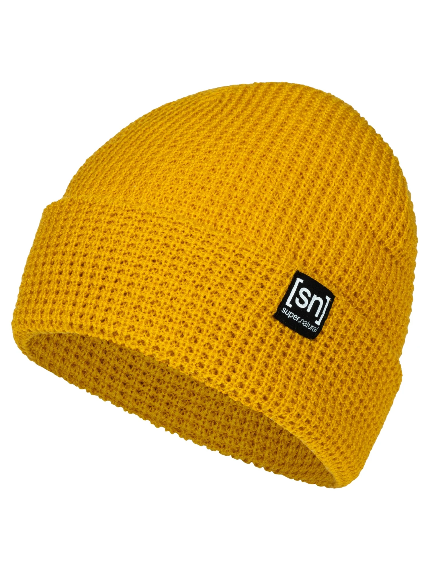 Super.natural Merino Mütze In Ocker 1 Super.natural Merino Mütze In Ocker