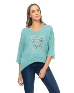 Strickpullover In Dunkelgrün