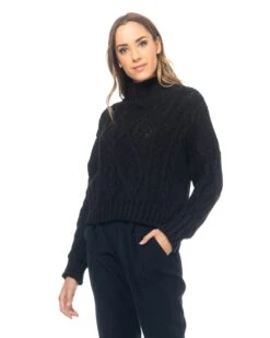 Strickpullover In Schwarz