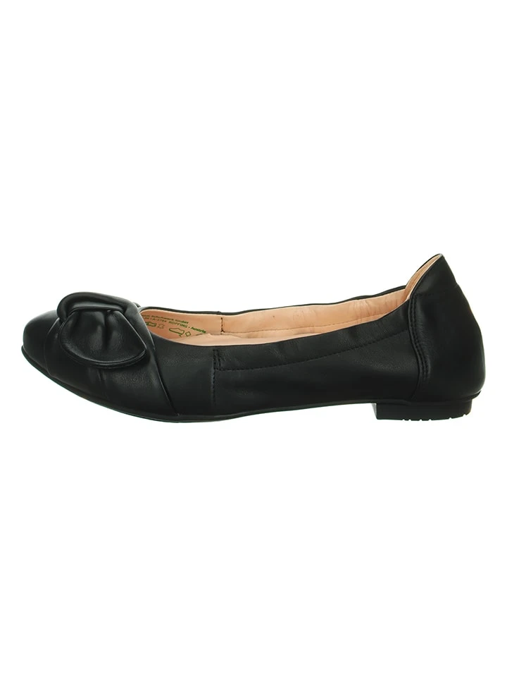 Think! Leder-Ballerinas "Balla" In Schwarz 1 Think! Leder-Ballerinas "Balla" In Schwarz