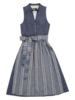 Dirndl "Flora" In Dunkelblau