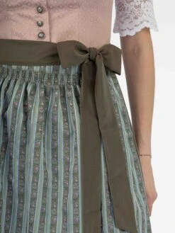 Dirndl In Altrosa/ Oliv -Modebe Kleidungs Geschäft turi landhaus dirndl in altrosa oliv 3