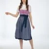 Dirndl In Lila/ Dunkelblau