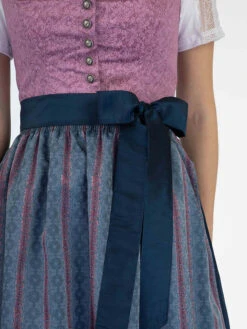 Dirndl In Lila/ Dunkelblau -Modebe Kleidungs Geschäft turi landhaus dirndl in lila dunkelblau 3
