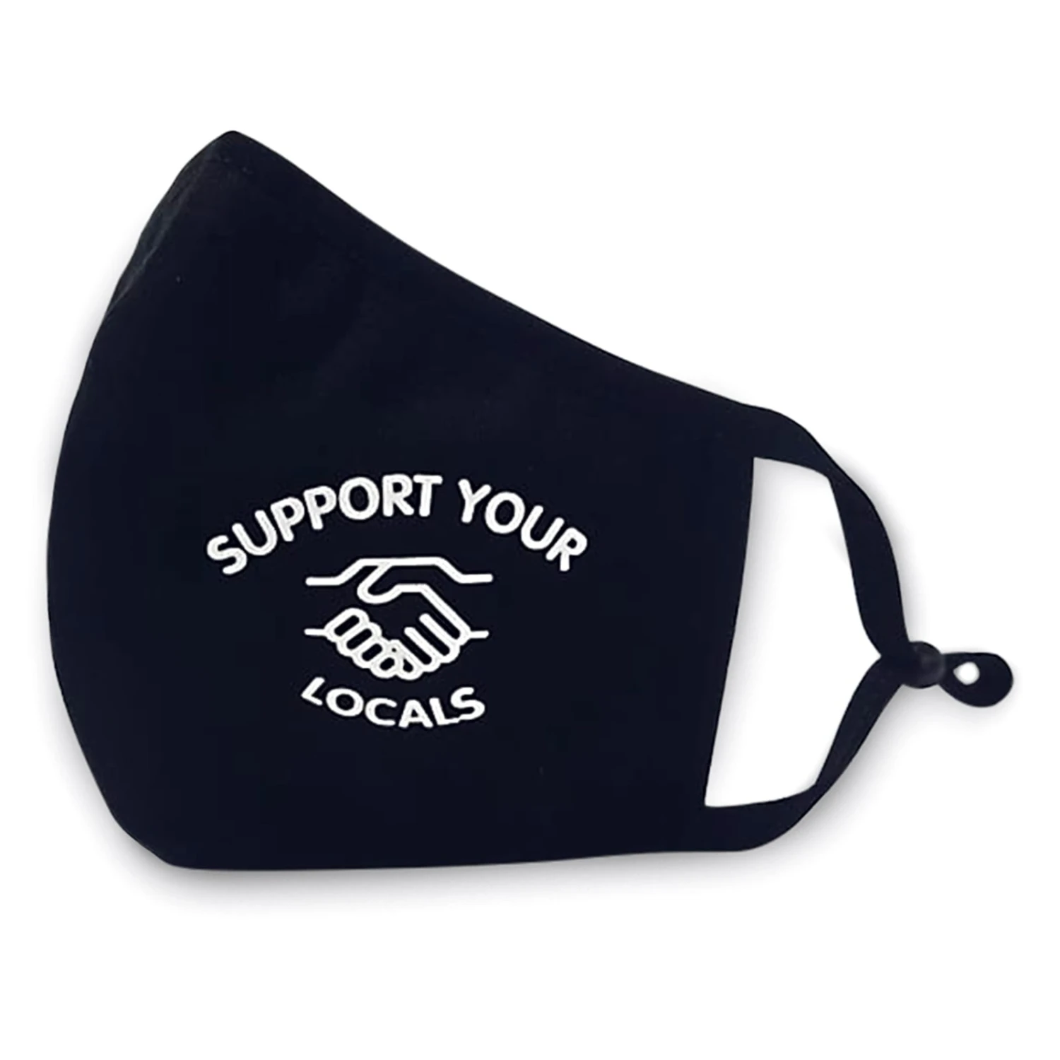 Unfair Athletics Alltagsmaske - Mask Support Your Locals - Black 4 Unfair Athletics Alltagsmaske - Mask Support Your Locals - Black – Bild 4