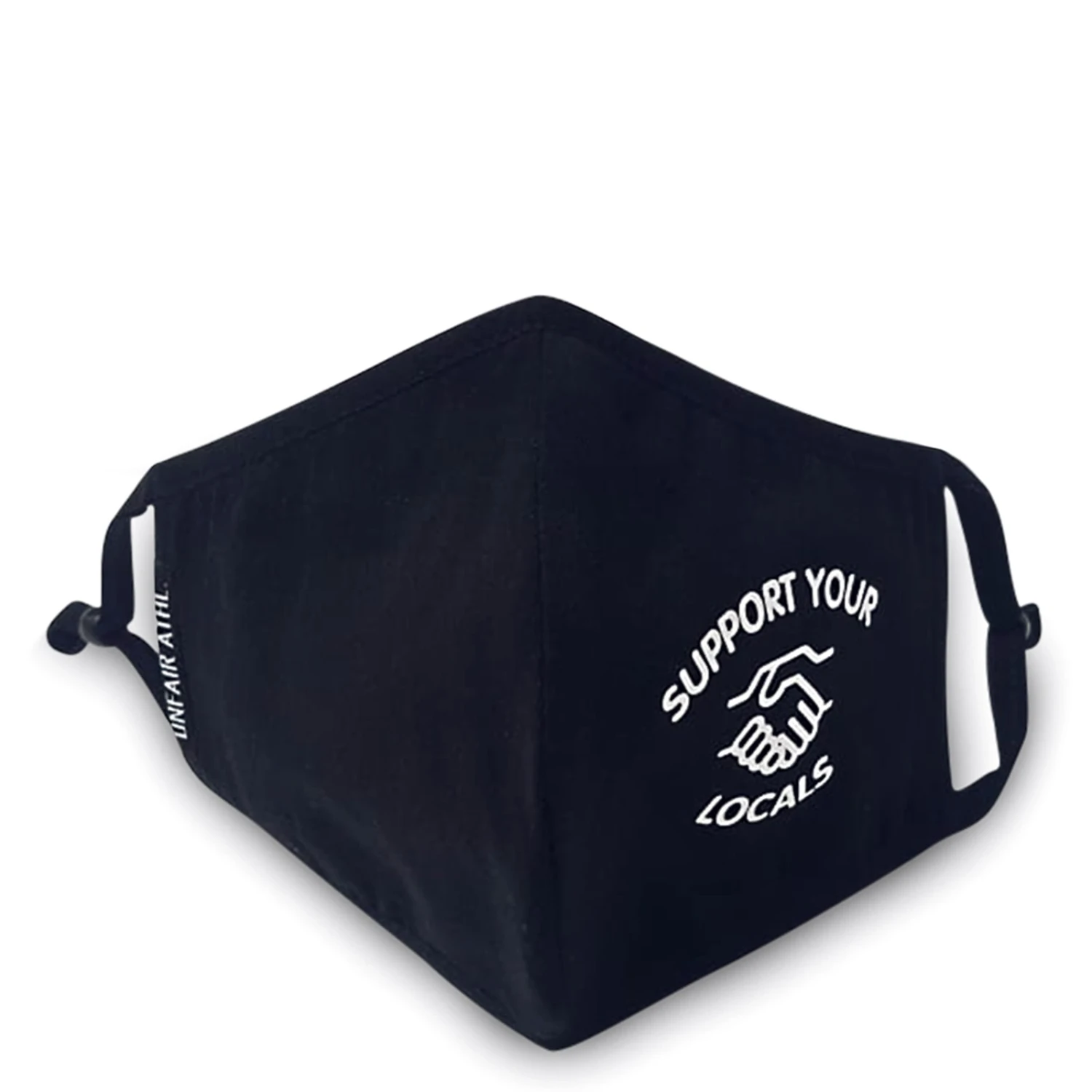 Unfair Athletics Alltagsmaske - Mask Support Your Locals - Black 1 Unfair Athletics Alltagsmaske - Mask Support Your Locals - Black