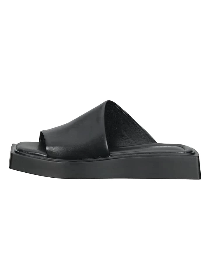 Vagabond Leder-Pantoletten In Schwarz 2 Vagabond Leder-Pantoletten In Schwarz – Bild 2
