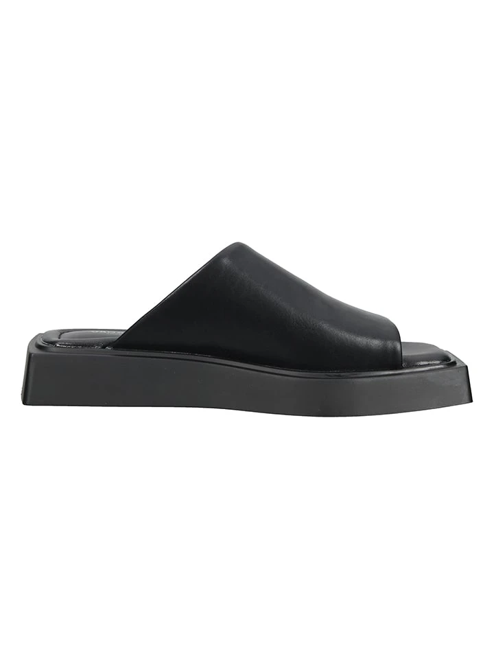 Vagabond Leder-Pantoletten In Schwarz 3 Vagabond Leder-Pantoletten In Schwarz – Bild 3