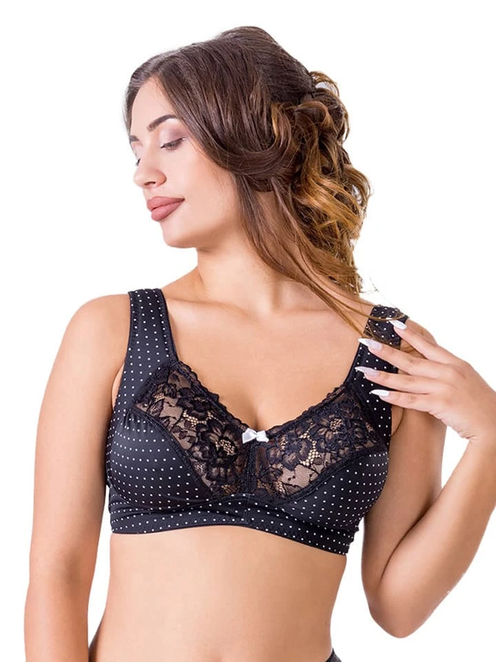 Bügel-BH In Schwarz/ Weiß 1 Bügel-BH In Schwarz/ Weiß