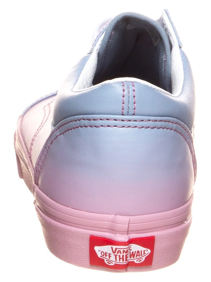 Vans Sneakers In Hellblau/ Rosa 3 Vans Sneakers In Hellblau/ Rosa – Bild 3