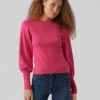 Vero Moda Pullover "Hollykarispuff" In Pink