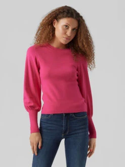 Vero Moda Pullover "Hollykarispuff" In Pink