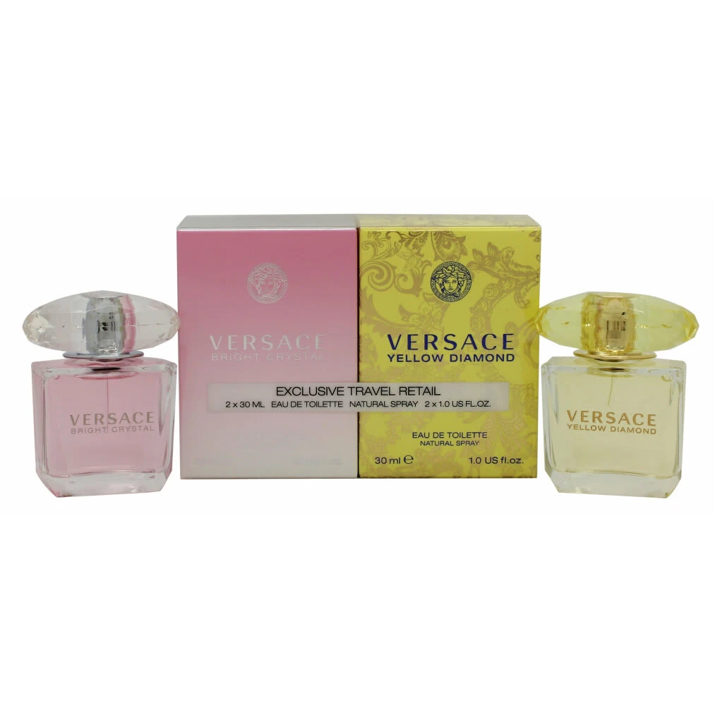 Versace Geschenkset 30ml Yellow Diamond EDT + 30ml Bright Crystal EDT 1 Versace Geschenkset 30ml Yellow Diamond EDT + 30ml Bright Crystal EDT