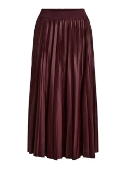Vila Midi Falten Rock Satin Plissee Skirt Wadenlang Stretch VINITBAN In Braun-2 10 Vila Midi Falten Rock Satin Plissee Skirt Wadenlang Stretch VINITBAN In Braun-2 -Modebe Kleidungs Geschäft vila midi falten rock satin plissee skirt wadenlang stretch vinitban in braun 2 4