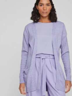Vila Strickjacke Sweet Lavender 13 Vila Strickjacke Sweet Lavender -Modebe Kleidungs Geschäft vila strickjacke sweet lavender 5