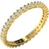 Gold-Ring Mit Diamanten