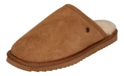 Warmbat Hausschuhe Classic Suede In Braun