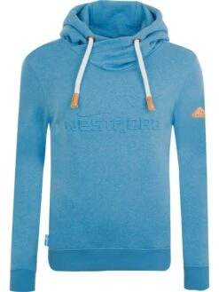 Hoodie "Askja" In Blau
