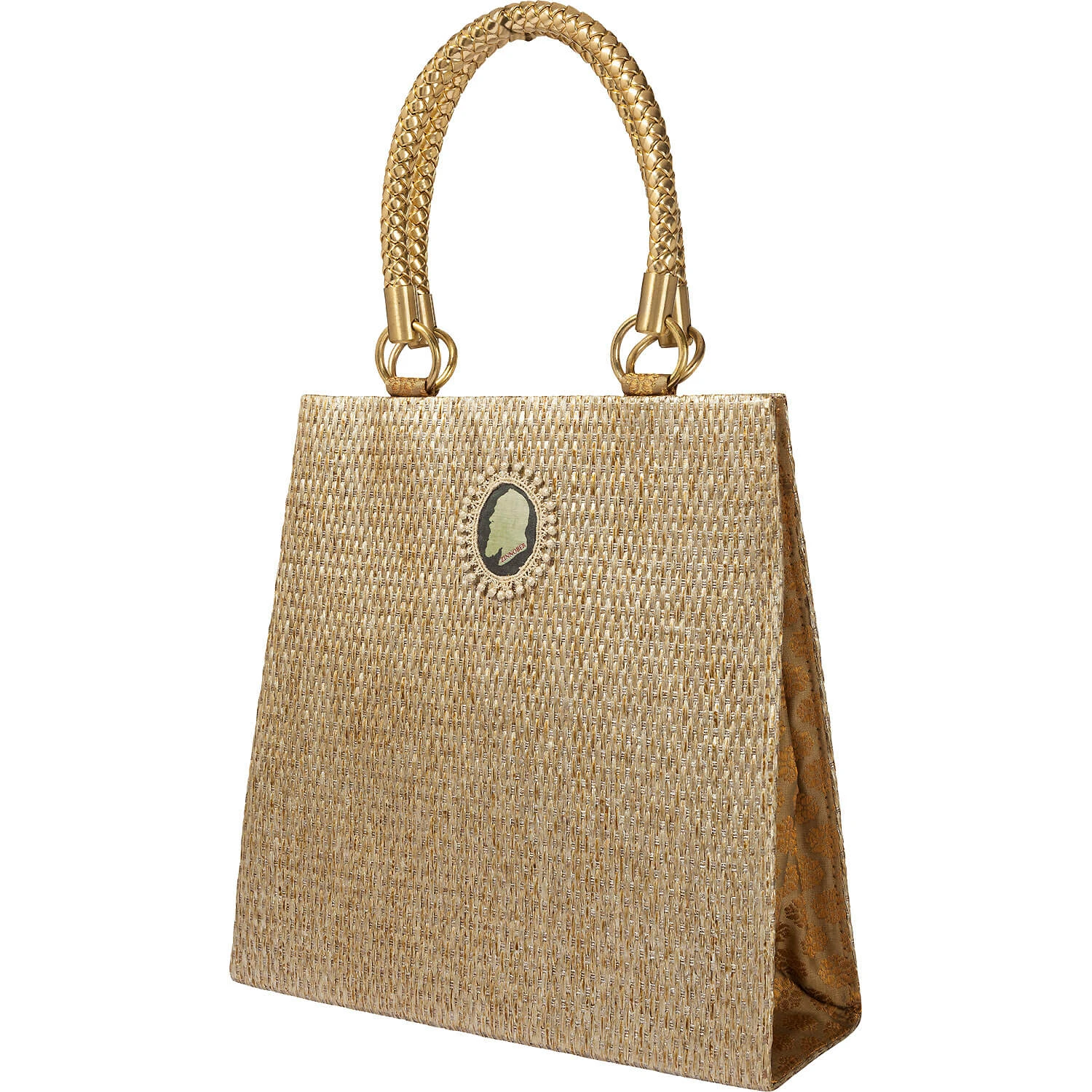 Tasche Amelie In Gold 2 Tasche Amelie In Gold – Bild 2