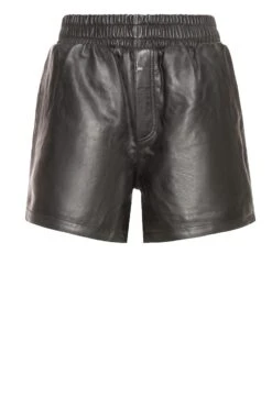 Ledershorts 'Lyra' Schwarz (900)