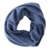 Kaschmir-Loop-Schal In Blau - (L)108 X (B)24 Cm